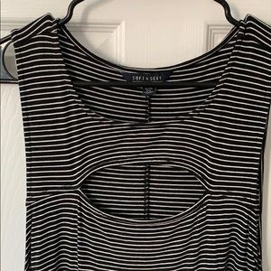 American Eagle Outfitters Dresses - American Eagle black & white striped dress American Eagle Outfitters Dresses - American Eagle black & white striped dress
